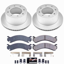 Power Stop 01-06 Chevrolet Silverado 3500 Rear Z23 Coated Brake Kit