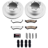 Power Stop 03-05 Ford E-350 Club Wagon Rear Z36 Coated Truck & Tow Brake Kit