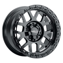 Load image into Gallery viewer, Weld Off-Road W105 17X9.0 Cinch 5X114.3 5X127 ET-12 BS4.50 Gloss Black MIL 78.1