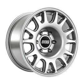 BBS TS-R 17x9in - 6x135 - 87.1 CB - ET0 - Satin Silver Wheel