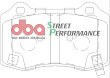 Load image into Gallery viewer, DBA 2010 Camaro SS SP500 Rear Brake Pads