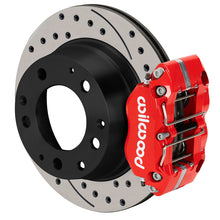 Load image into Gallery viewer, Wilwood kit rear NDPR PORS 911 1984-89 11.42X.95 rotor SRP red W/LINES