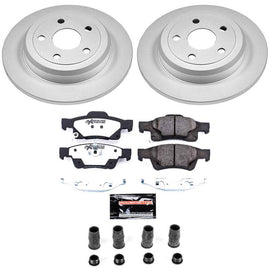 Power Stop 11-20 Dodge Durango Rear Z36 Coated Truck & Tow Brake Kit
