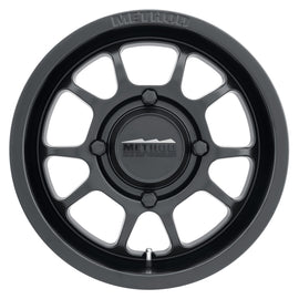 Method MR409 Bead Grip 15x8 / 4+4/0mm Offset / 4x156 / 132mm CB Matte Black Wheel