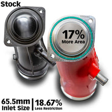 Load image into Gallery viewer, Banks Power 17-24 Chevrolet/GMC 2500/3500 6.6L Duramax L5P Monster-Ram Turbo Inlet Elbow - Red