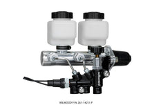 Load image into Gallery viewer, Wilwood Tandem Remote M/C Kit w L/H Bracket &amp; Prop Valve - 1in Bore Ball Burnished