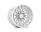 Vossen HFX-3 24x12 - 8x180 - ET44 - Ultra Deep Face - 124.3 - Silver Polished Wheel