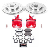 Power Stop 12-16 Buick LaCrosse Rear Z26 Street Warrior Brake Kit w/Calipers