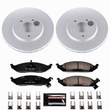Load image into Gallery viewer, Power Stop 95-00 Chrysler Cirrus Front Z23 Coated Brake Kit