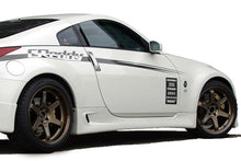 Load image into Gallery viewer, GReddy 03+ 350z Fiberglass Side Skirts (Must Ask/Call to Order)