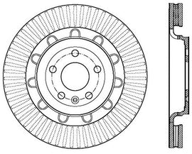 StopTech 17 Ford Flex/ 17 Ford Explorer w/ Heavy Duty Brakes Front Left Slotted Rotor