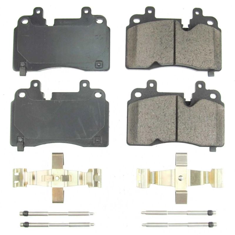 Power Stop 2020 Chevrolet Corvette Front Z17 Evolution Ceramic Brake Pads w/Hardware