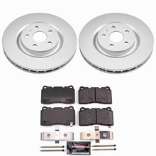 Load image into Gallery viewer, Power Stop 12-13 Buick Regal Front Z23 Coated Brake Kit