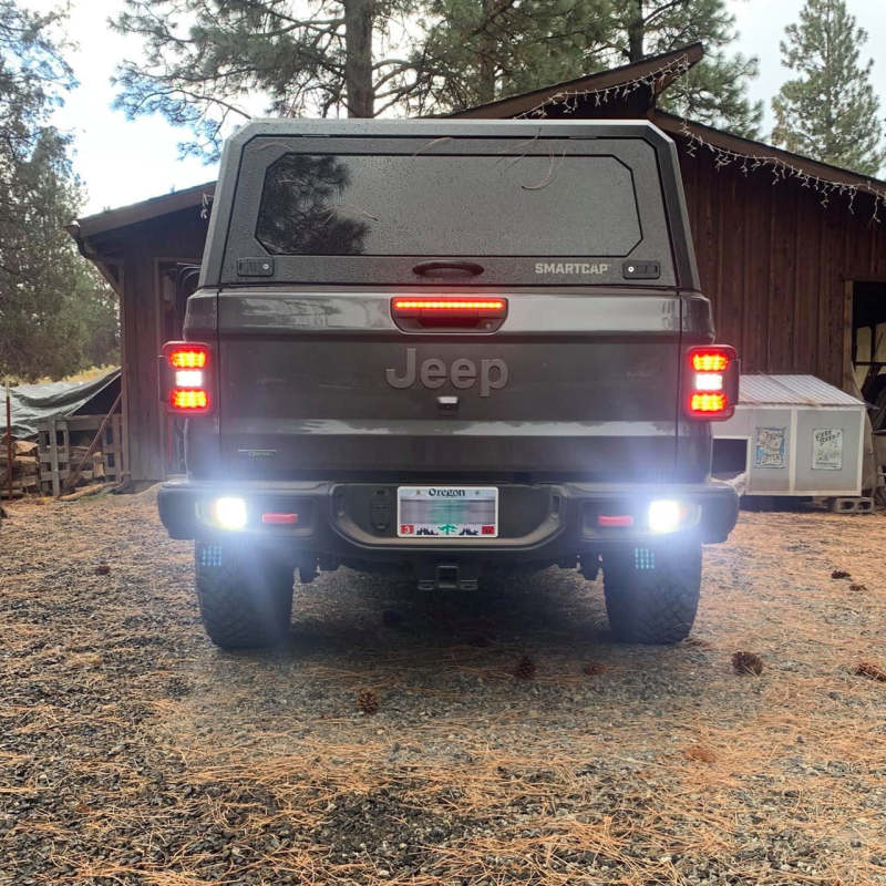 Oracle Rear Bumper LED Reverse Lights for Jeep Gladiator JT - 6000K NO RETURNS