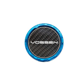 Vossen Classic Carbon Billet Sport Cap 2.0 - Small (VHF) - Transparent Blue - Twill Weave (Gloss)