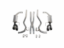 Load image into Gallery viewer, Roush 18-23 Mustang 5.0L V8 Black Tip Cat Back Exhaust Kit (Quad Tip Non-Active)