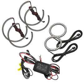 Oracle 08-14 Dodge Challenger Dynamic Surface Mount Headlight/Fog Light Halo Kit COMBO - NO RETURNS