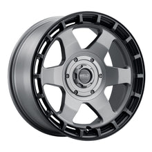 Load image into Gallery viewer, Weld Off-Road Ridge 20x9 - 8x165.1 BP - ET0 - 125.1mm CB - Satin Gunmetal Wheel (Black Ring)