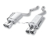 Borla 09-17 Ram 1500 5.7L V8 3in-2.5in Dual Out Pipe 5in Tip S-Type Exhaust Black Chrome