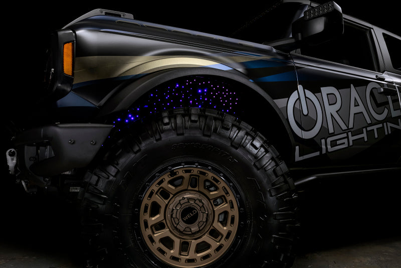 Oracle Lighting Fiber Optic Wheel Liner ColorSHIFT RGBW Kit-40W LED/600 Fibers NO RETURNS