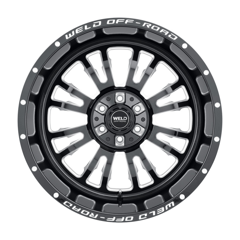 Weld Slingblade 20x10 / 6x135 / 4.75 BS / 106.1 HB - Gloss Black Milled - Non-BL Wheel