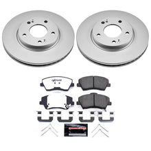 Load image into Gallery viewer, Power Stop 17-20 Hyundai Elantra Front Z36 Coated Truck &amp; Tow Brake Kit