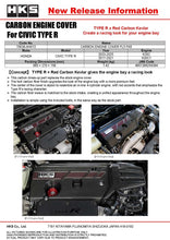 Load image into Gallery viewer, HKS DRY CARBON FUSE BOX COVER FL5