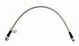 Wilwood flexline 24IN. OAL M10X1 to -3 W/BRACKET R/H