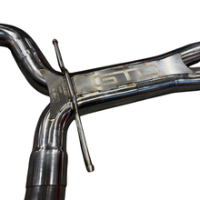 Load image into Gallery viewer, Kooks 2025+ Ford Mustang GTD 5.2L 3in OEM Connection GREEN Catted X-Pipe (Kooks Header Required)