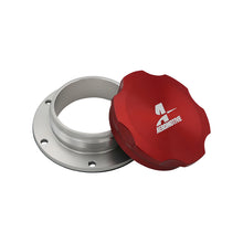 Load image into Gallery viewer, Aeromotive 3in Flanged 6-Bolt Fill Cap - Red
