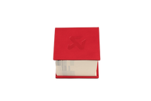 Load image into Gallery viewer, Akrapovic Leather Memo Notepad - Red