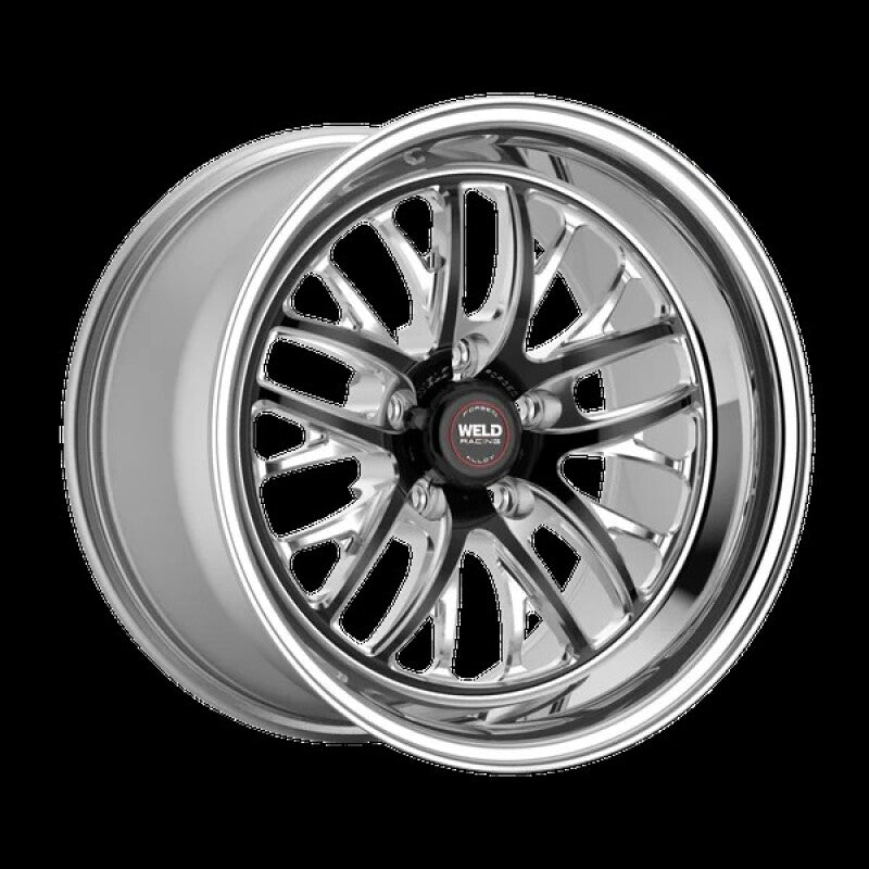 Weld S82 17x9 / 5x5 BP / 6.2in. BS / 31mm Offset Black Wheel 3.18 (High Pad) - Non-Beadlock