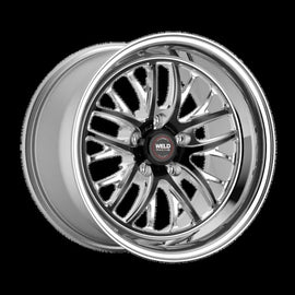 Weld S82 20x9 / 5x115 BP / 6.3in BS Black Wheel (High Pad) - Non-Beadlock