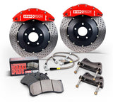 StopTech 07-09 Lexus RX350 / 04-06 RX330 ST40 Calipers Black / 332x32mm Slotted Rotor Front BBK