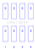 King Engine Bearings Nissan SR20DE/DET RWD (2.0L) (Size .026) Connecting Rod Bearing Set