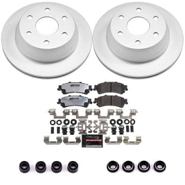 Power Stop 03-05 Chevrolet Astro Rear Z36 Coated Truck & Tow Brake Kit
