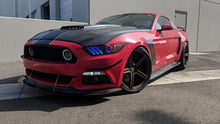 Load image into Gallery viewer, Oracle 15-17 Ford Mustang Dynamic RGB+A Pre-Assembled Headlights - Black Edition - NO RETURNS