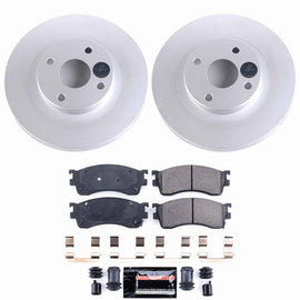 Power Stop 01-03 Mazda Protege Front Z23 Coated Brake Kit
