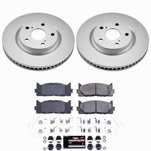 Load image into Gallery viewer, Power Stop 13-18 Lexus ES300h Front Z23 Coated Brake Kit