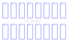 Load image into Gallery viewer, King Engine Bearings Ford 281CI/302CI/330CI 4.6L/5.0L/5.4L V8 (Size +0.75) Rod Bearing Set