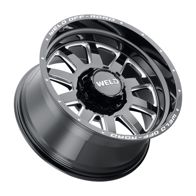 Weld Stealth 20x10 / 8x170 / 4.76 BS / 125.1 HB - Gloss Black Milled - Non-BL Wheel