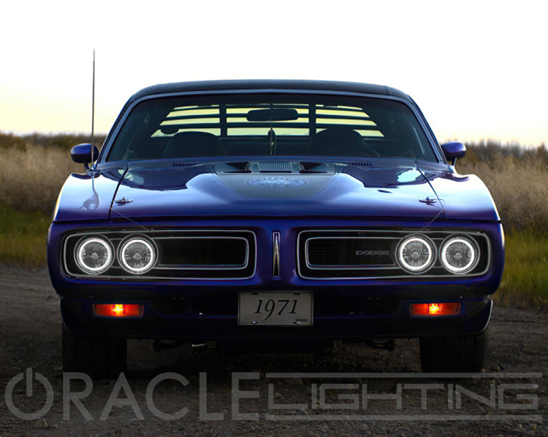 Oracle Pre-Installed Lights 5.75 IN. Sealed Beam - ColorSHIFT Halo NO RETURNS