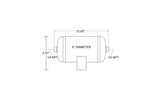 Firestone Air Tank 1 Gallon - 2 x 1/4in NPT (WR17609479)