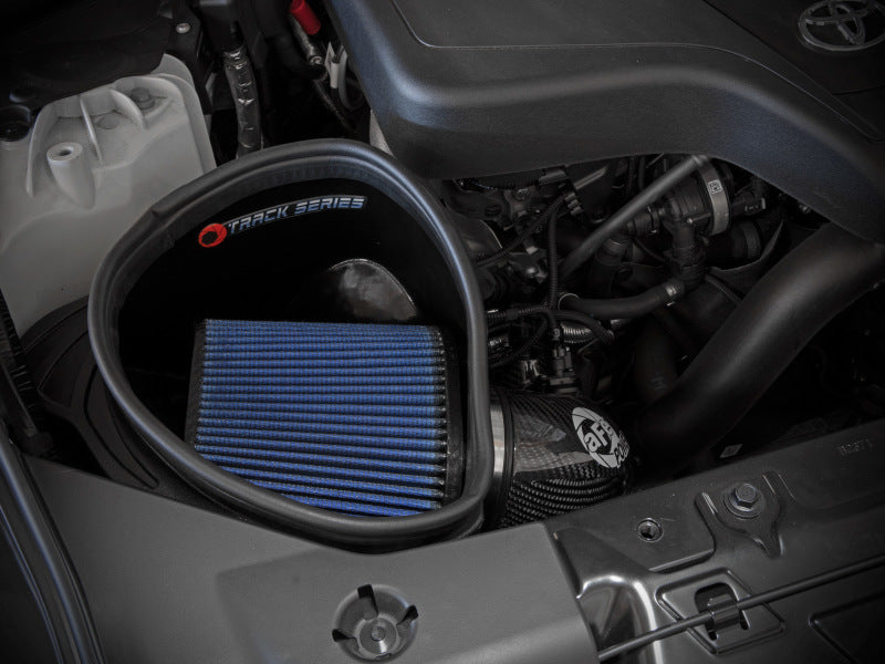 aFe 19-22 BMW Z4 30i L4-2.0L (t) Track Series Carbon Fiber Cold Air Intake System w/ Pro 5R Filter