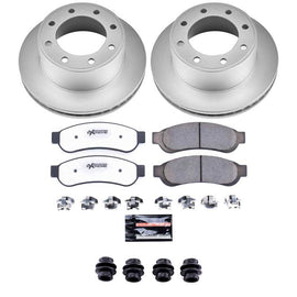 Power Stop 10-12 Ford F-250 Super Duty Rear Z36 Coated Truck & Tow Brake Kit