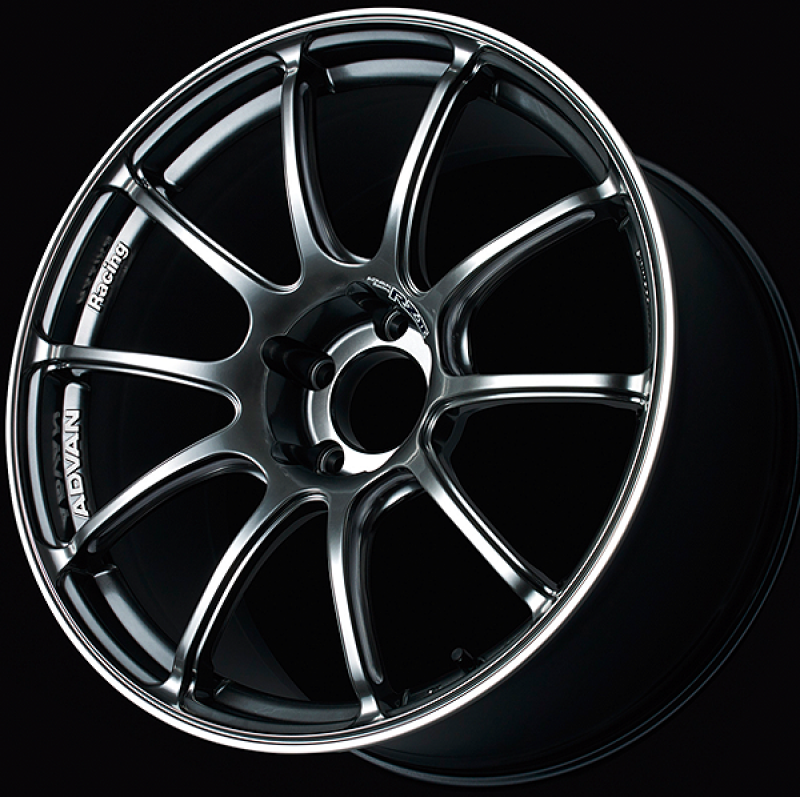 Advan GT Beyond 18x10 +25 5-114.3 Racing Titanium Black Wheel