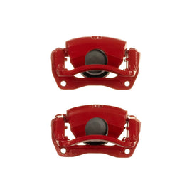 Power Stop 17-18 Hyundai Santa Fe Sport Front Red Caliper w/Bracket (Pair)