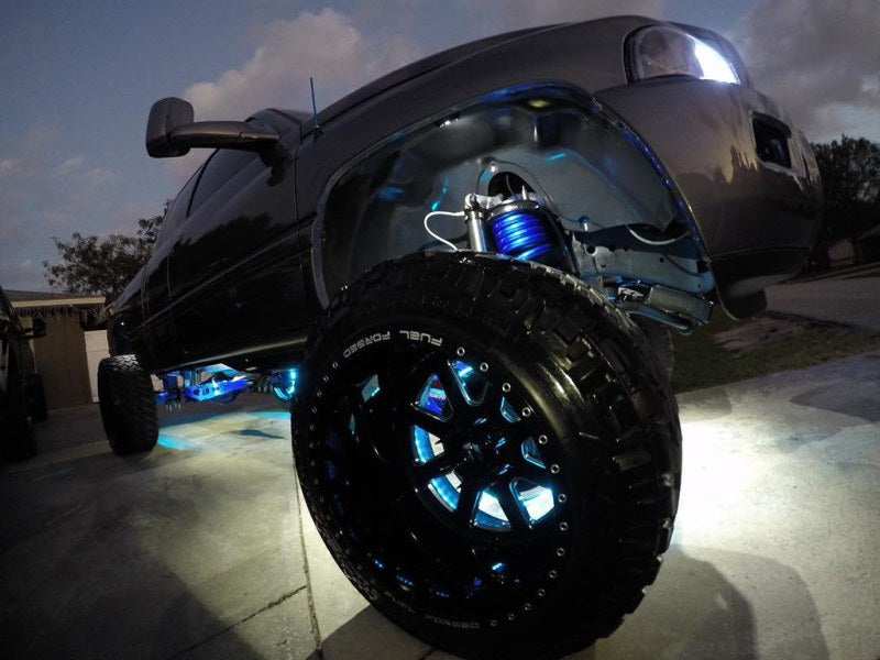Oracle LED Illuminated Wheel Rings - ColorSHIFT - 15in. - ColorSHIFT No Remote NO RETURNS