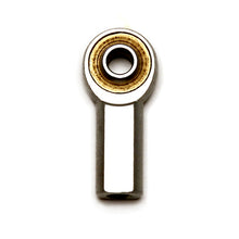 Load image into Gallery viewer, Wilwood bearing rod end female 1/4BALL ID 1/4-28 X.75 int. thd 3/8 width ptfe insert