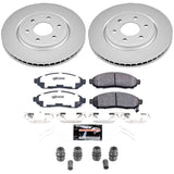 Power Stop 16-26 Nissan Frontier Front Z36 Coated Truck & Tow Brake Kit